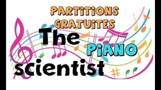 Partitions gratuites 3 The scientist  Coldplay Piano easy version [upl. by Ahsenid]