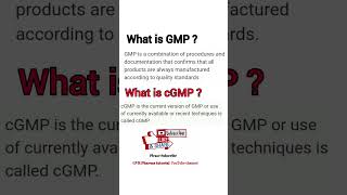 GMP amp cGMP [upl. by Dorette565]