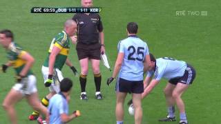 Dublin v Kerry AllIreland Football Final 2011 Last 10 Minutes of Play [upl. by Spears]