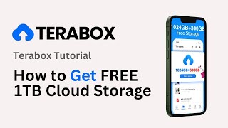 How to Get FREE 1TB Cloud Storage on Terabox 2024 [upl. by Papst130]