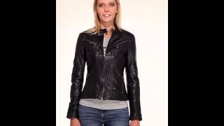 Blouson Loop Calista Black de chez Redskins Cuir [upl. by Ahsele]