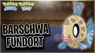 BARSCHWA Fundort in Pokémon Strahlender Diamant amp Leuchtende Perle [upl. by Pirzada]