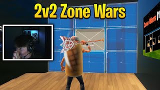 Cooper amp Jason VS Okis amp Bucke in 2v2 Zone Wars [upl. by Alegnaed]