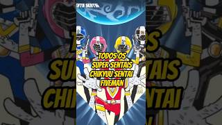 Todos os Super Sentais Chikyuu Sentai Fiveman fiveman supersentai ChikyuuSentaiFiveman [upl. by Nosilla]