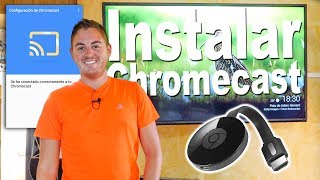 Cómo instalar chromecast  Configurar el chromecast en android [upl. by Nennarb210]