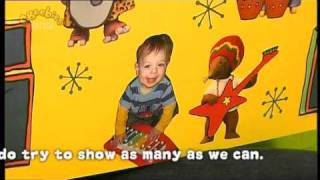 Lucas first birthday card on CBeebies [upl. by Reeher]