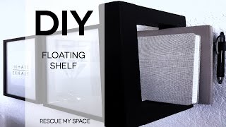 DIY Floating Shelf – Easy [upl. by Pagas508]