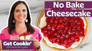 How to Make NoBake Cheesecake with Cool Whip  Get Cookin  Allrecipes [upl. by Thorley]