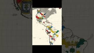 Imperio español mapa historia history edit shorts [upl. by Teddi]