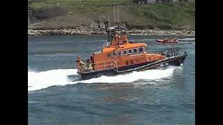 Whitby lifeboat day and Seaking helicopter [upl. by Notned]