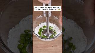 De la farine mélangée avec des petits pois pour une recette‼️😱cooking recettedelicious pourtoi [upl. by Emlynn]