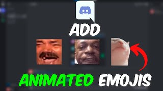 How to Add Animated Emojis to your Discord Server 2024 METHOD [upl. by Ebneter]