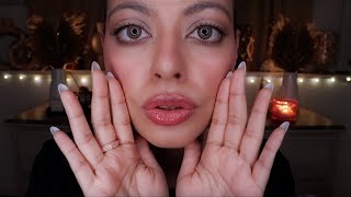 ASMR REPEATING MY INTRO Hand Movements Lens Tapping Clicky Whispers FALL ASLEEP FAST [upl. by Epul]