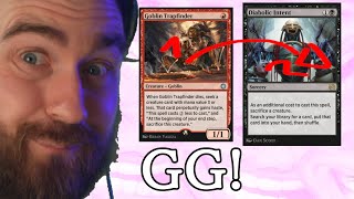 Double Tutor Turn 2  GUARANTEED GG Historic MTG Arena [upl. by Pacorro]