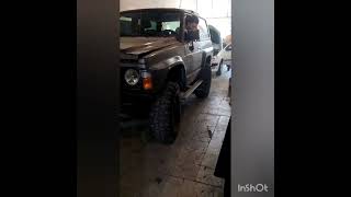 3uz engine swap Nissan patrol [upl. by Aiouqahs645]