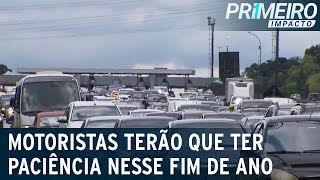 SP mais de 8 milhões de veículos devem deixar a capital no Ano Novo  Primeiro Impacto 301222 [upl. by Jemena]