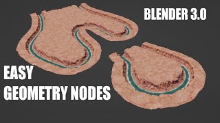 Easy Geometry Nodes Curves  BLENDER 30 [upl. by Arinayed756]