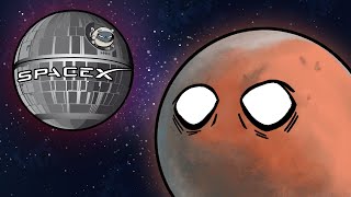 How Elon Musk Is Colonizing Mars  Planetball Animation [upl. by Andromada]