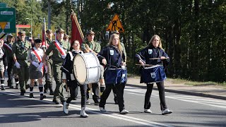 Dni Chorągwi Mazowieckiej  defilada ulicami Ostrołęki [upl. by Oinotnas387]