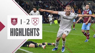 Burnley v West Ham United  PREMIER LEAGUE HIGHLIGHTS  11252023  NBC Sports [upl. by Palecek]