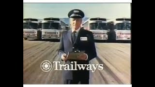 Trailways Bus Commercial 1978 [upl. by Ahen]