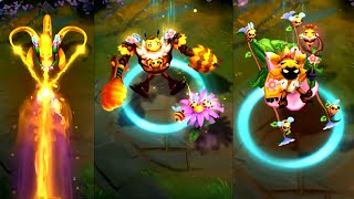 NOVAS SKINS ABELHINHA PARA VEIGAR VELKOZ E BLITZCRANK NO LEAGUE OF LEGENDS [upl. by Gladdie]