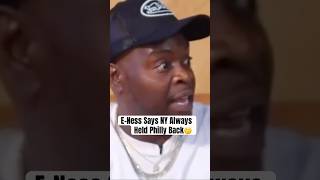 ENess Explains How New York Always Blocked Philly Rappers shortsclip rap jayz [upl. by Enineg744]