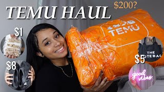 HUGE TEMU HAUL UNBOXING  30 ITEMS [upl. by Grubman106]