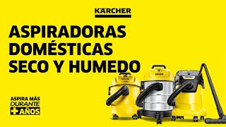 Conoce las Aspiradoras WD de karcher para limpiar residuos secos y húmedos en tu casa [upl. by Nylg]