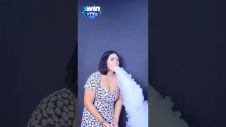 vape ringer smoke girl vape tricks hookah bar hukka bar smoking girl shorts [upl. by Edualcnaej807]