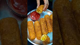 Crispy Potato Roll Recipe  Easy amp Delicious  Snacks Nashta Recipe shorts potatorolls potato [upl. by Hospers]