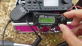 Mini qrp transceiver uSDR SDR qrp sota [upl. by Ligriv207]