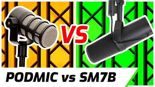 Podmic vs SM7B Ultimate Microphone Showdown [upl. by Nylrahc]