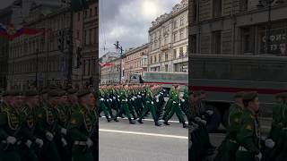 Victory Day Parade 2024 Saint Petersburg [upl. by Ennahtebazile]