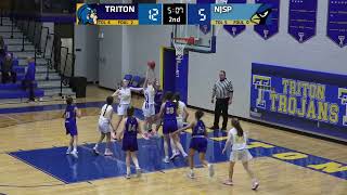 North Judson at Triton  JV Girls High School HNAC Basketball 🏀 1272023 Season Finale [upl. by Atika]