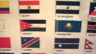 Countries song with flags [upl. by Attenauqa861]