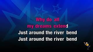 Just Around The Riverbend  Pocahontas Judy Kuhn KARAOKE [upl. by Sallad]