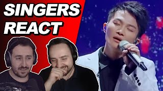 Singers React to Zhou Shen  Memory  Reaction [upl. by Bower]