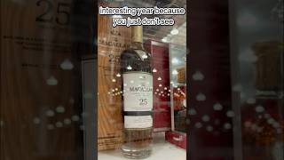 Whiskey Wander Quickie Macallan 25 Glass Case Beauty High Dollar Whisky whisky scotch costco [upl. by Einnij]