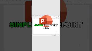 Simple PowerPoint Trick powerpointpresenation powerpoint tutorial [upl. by Finella]