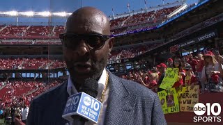 49ers legend Jerry Rice talks Chiefs vs Niners rematch We gotta win [upl. by Notlil75]