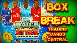 TOPPS MATCH ATTAX PREMIER LEAGUE 201314  BOX BREAK  TRADING CARDS CENTRAL [upl. by Crosby654]