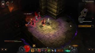 Diablo 3 Necromancer Beta Skeleton Mage  Devour Speed Build [upl. by Melvina]