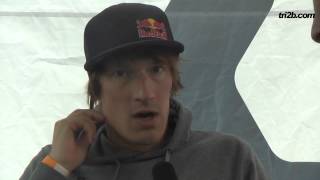 Allgäu Triathlon 2015 Sebastian Kienle im Siegerinterview [upl. by Boyce]