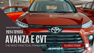 2024 TOYOTA AVANZA® E CVT  THE MOST PRACTICAL FAMILY MPV  7SEATER [upl. by Redep]