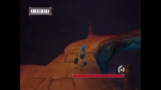 Rayman 3 PC 100  All Cages  The Desert of the Knaaren 3 [upl. by Essiralc]