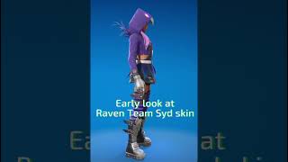 Early look at unreleased Raven Team Syd skin [upl. by Yenolem]