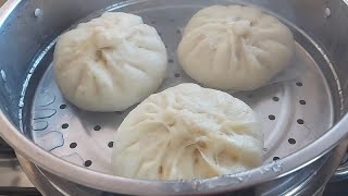 SIOPAO CHICKEN ASADO how to make Siopao Dough Recipe Steamed Buns Part2 [upl. by Blanka]