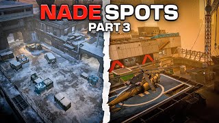 1 PRO NADE SPOTS FOR MW3 RANKED PLAY Part 3 [upl. by Deny466]