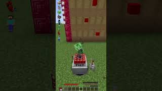 Marking Height Challenge vs Mobs Skills shorts meme minecraft [upl. by Annoiek]